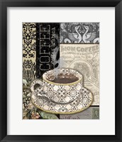 Framed 'Lion Coffee B' border=