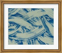 Framed Textures in Blue I