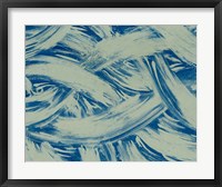 Framed Textures in Blue I