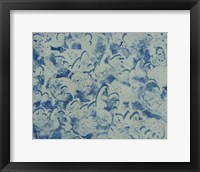 Framed Textures in Blue II