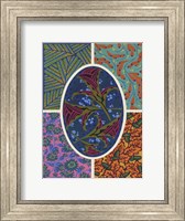 Framed Art Deco Florals II