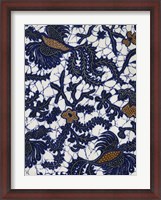 Framed Indonesian Batik I