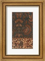 Framed Indonesian Batik IV