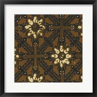 Ethnic Batik III Framed Print