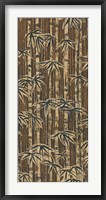 Bamboo Design II Framed Print