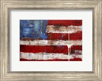 Framed Ashley American Flag
