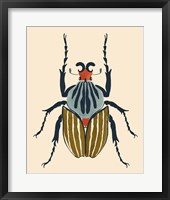 Framed Beetle Bug I