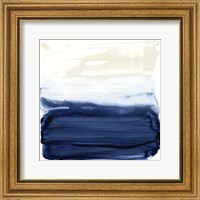 Framed Ocean Brushstrokes I