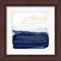 Framed Ocean Brushstrokes I