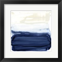 Ocean Brushstrokes I Framed Print