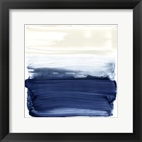 Ocean Brushstrokes II Framed Print
