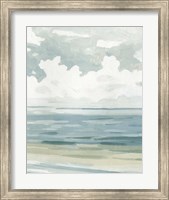 Framed Soft Pastel Seascape II