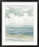 Framed Soft Pastel Seascape II