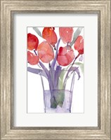 Framed My Red Tulips I