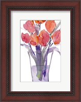 Framed My Red Tulips II