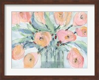 Framed Tulip Bouquet III