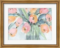 Framed Tulip Bouquet IV