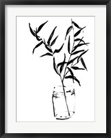 Framed Sumi-e Bamboo II