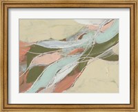 Framed Pastel Waves II