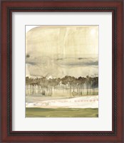 Framed 'Umber Canopy I' border=