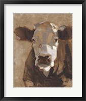 East End Cattle I Framed Print