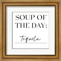 Framed Soup du Jour III