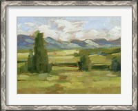 Framed Tuscan Vista I