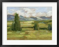 Framed Tuscan Vista I