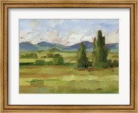 Framed Tuscan Vista II