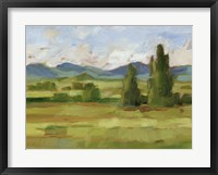 Framed Tuscan Vista II