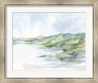 Framed Pastel Seaside II