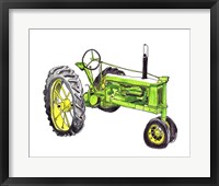Tractor Study I Framed Print