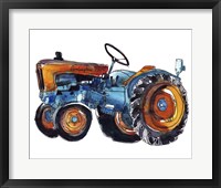 Framed Tractor Study II