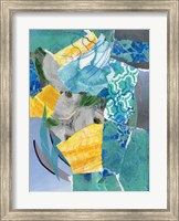 Framed Reclaimed Collage III