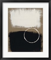 Neutral Rings II Framed Print