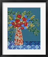 A Gathering of Flowers II Framed Print