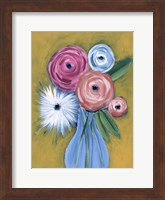 Framed Fictitious Floral II