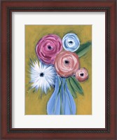 Framed Fictitious Floral II