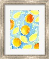 Framed Summer Citrus II