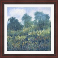 Framed 'Meadow Wildflowers II' border=