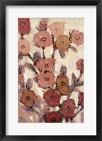 Floral Patterns II Framed Print