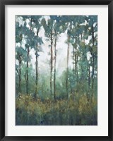 Framed Glow in the Forest I