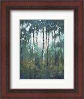 Framed Glow in the Forest II