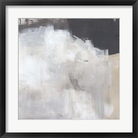 Neutral Abstract I Framed Print