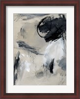 Framed Scribble Abstract I