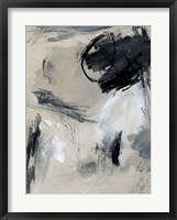 Scribble Abstract I Framed Print