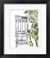 Framed Cactus Door IV