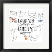 Out to Dry II Framed Print