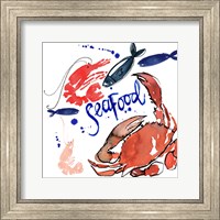 Framed Fruits De Mer II