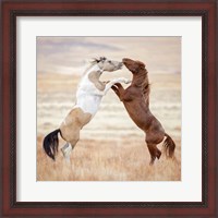 Framed Collection of Horses VIII